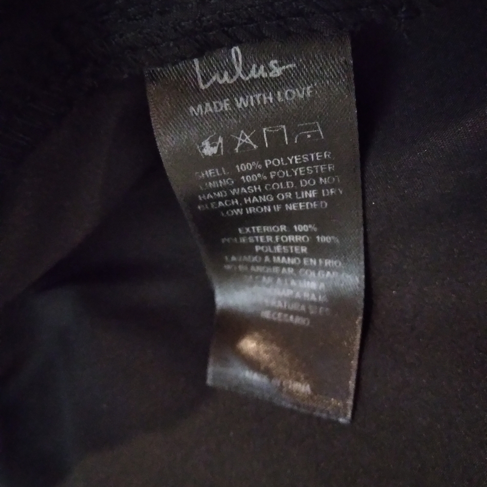 Lulu's Black Strapless Backless Dress - Picture 5 of 6